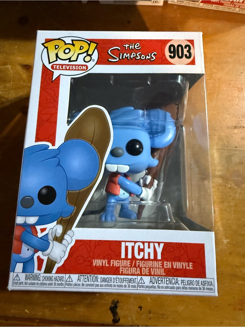 Simpsons Funko Pop Box